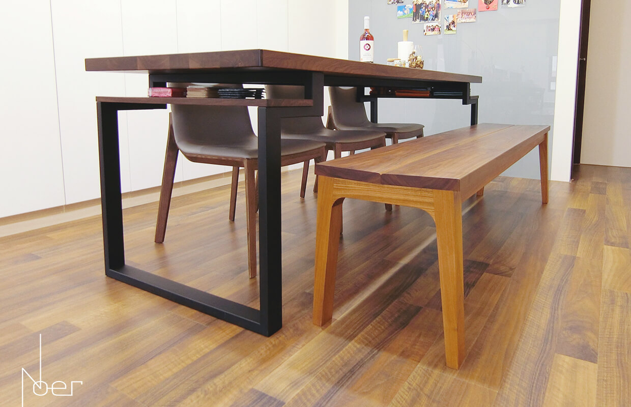 無域打造設計的餐桌椅獨一無二。